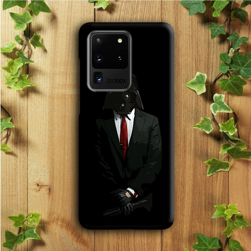 Darth Vader Black Tuxedo Samsung Galaxy S20 Ultra Case