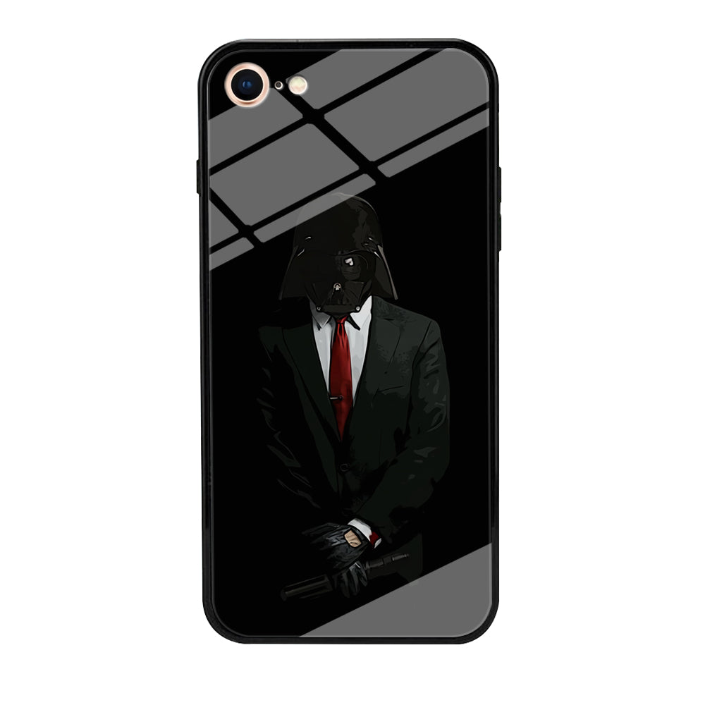 Darth Vader Black Tuxedo iPhone 8 Case