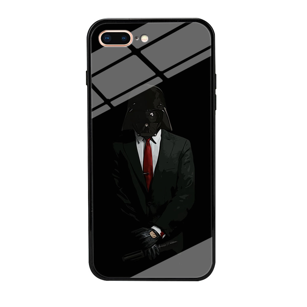 Darth Vader Black Tuxedo iPhone 8 Plus Case