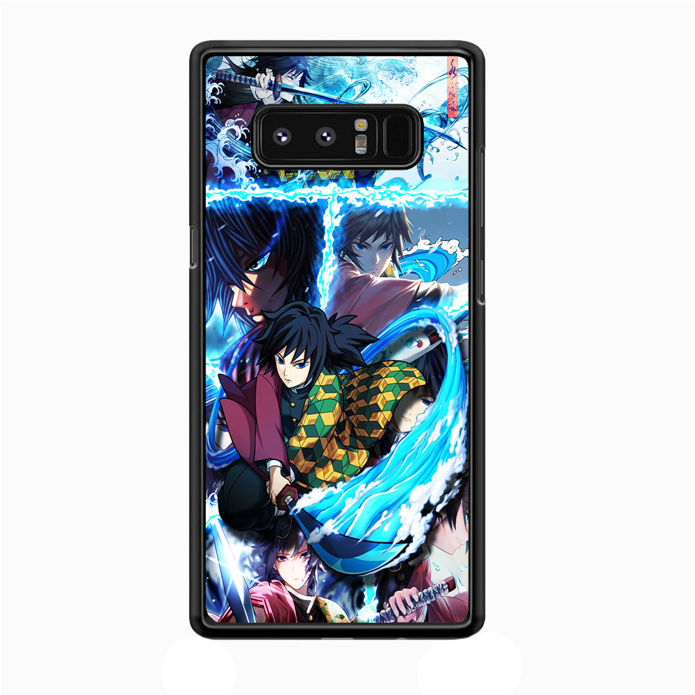 Demon Slayer Giyuu Tomioka Samsung Galaxy Note 8 Case