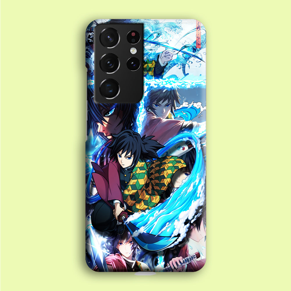 Demon Slayer Giyuu Tomioka Samsung Galaxy S21 Ultra Case