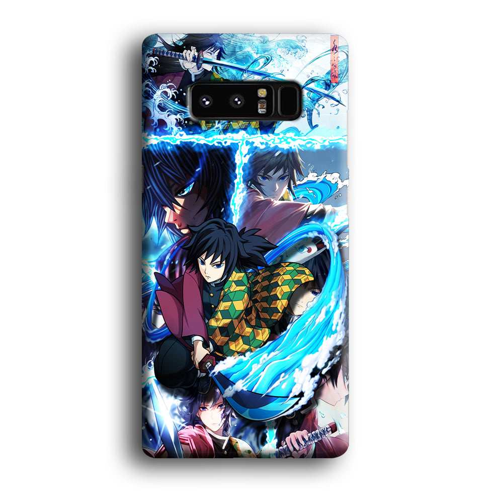 Demon Slayer Giyuu Tomioka Samsung Galaxy Note 8 Case