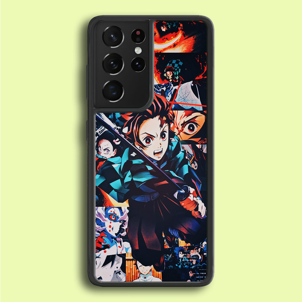 Demon Slayer Tanjiro Aesthetic Samsung Galaxy S21 Ultra Case