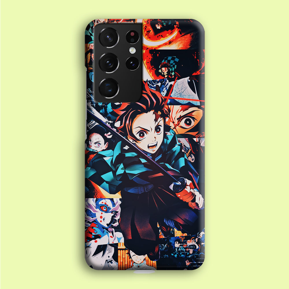 Demon Slayer Tanjiro Aesthetic Samsung Galaxy S21 Ultra Case