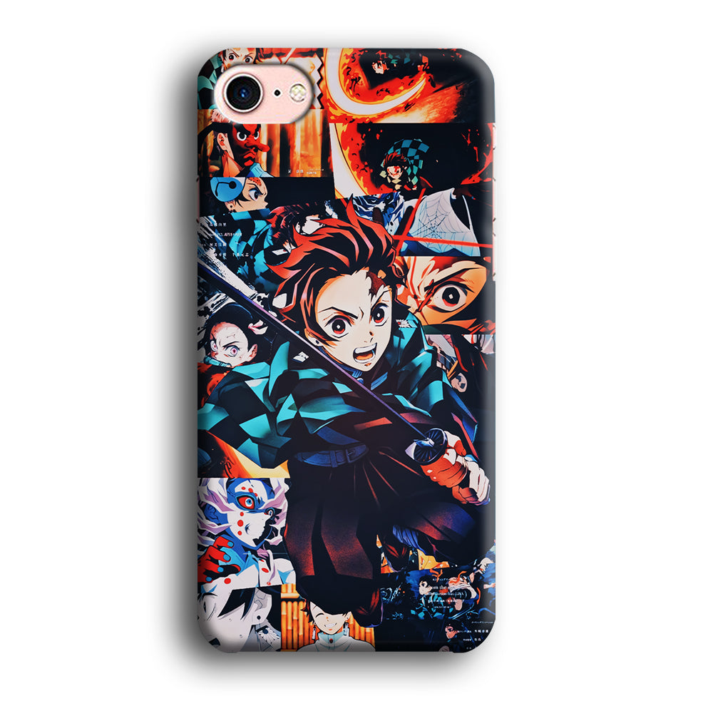 Demon Slayer Tanjiro Aesthetic iPhone 8 Case