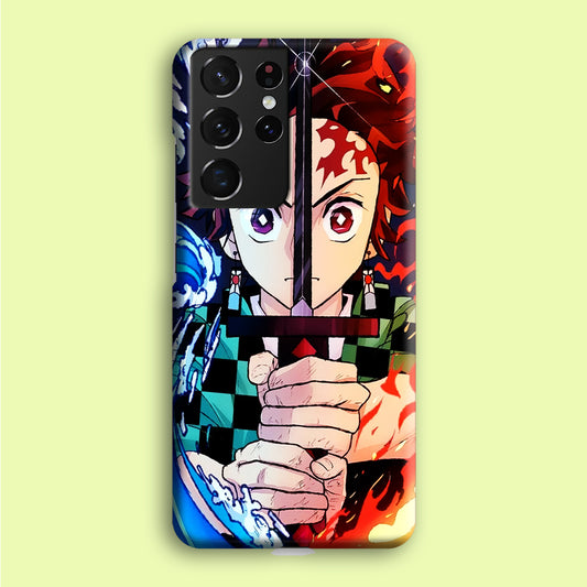 Demon Slayer Tanjiro Kamado Samsung Galaxy S21 Ultra Case