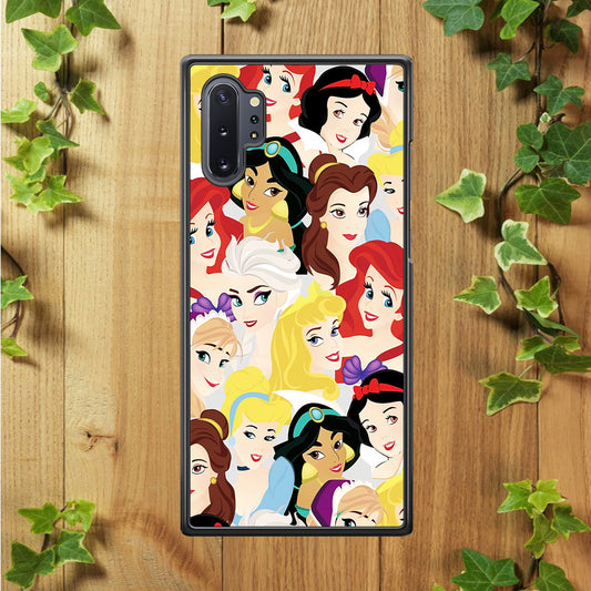 Disney Princess Collage Samsung Galaxy Note 10 Plus Case