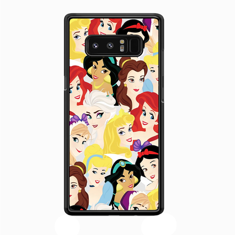 Disney Princess Collage Samsung Galaxy Note 8 Case