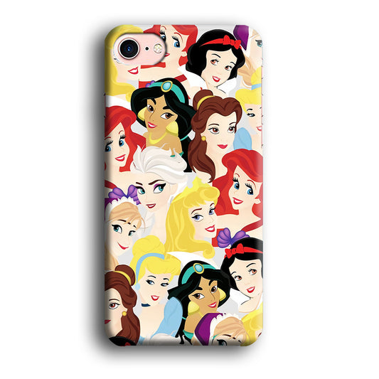 Disney Princess Collage iPhone 8 Case