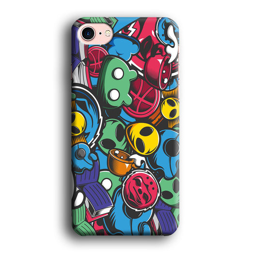 Doodle 001 iPhone 8 Case