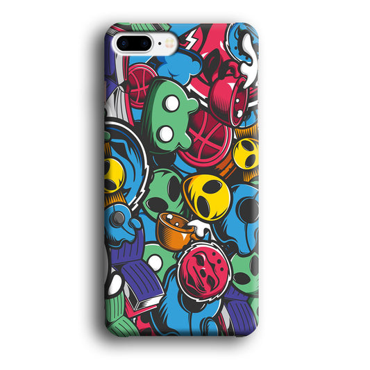 Doodle 001 iPhone 7 Plus Case