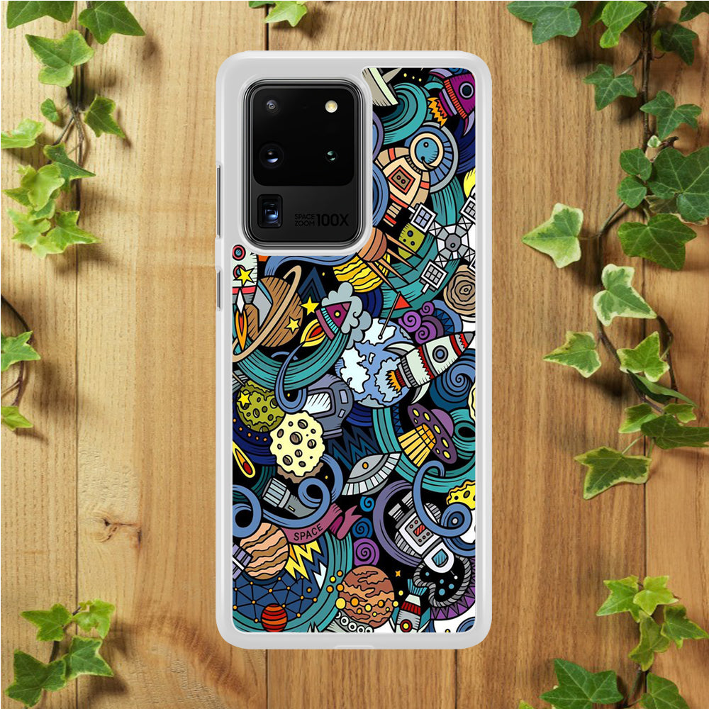 Doodle 002 Samsung Galaxy S20 Ultra Case