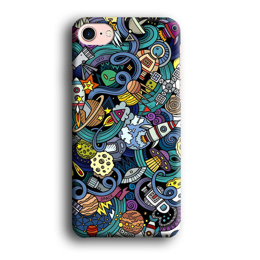 Doodle 002 iPhone 8 Case