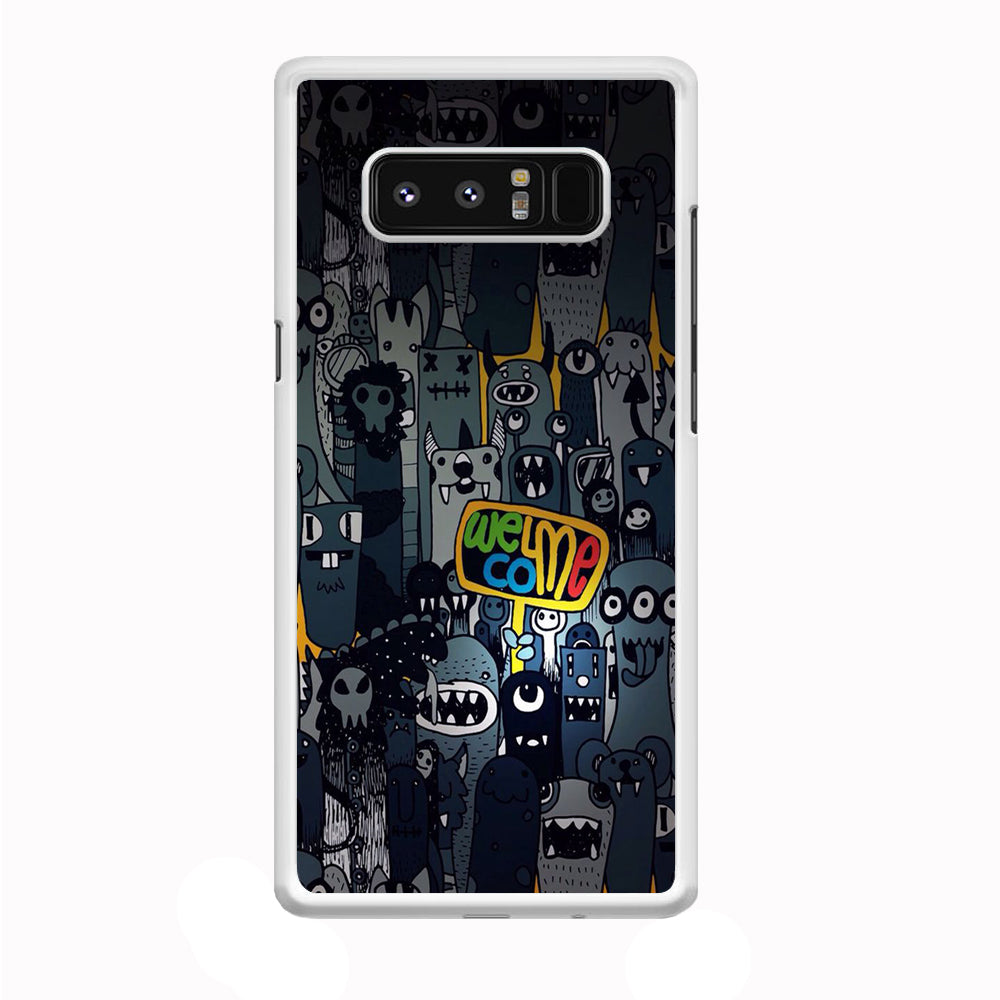 Doodle 003 Samsung Galaxy Note 8 Case