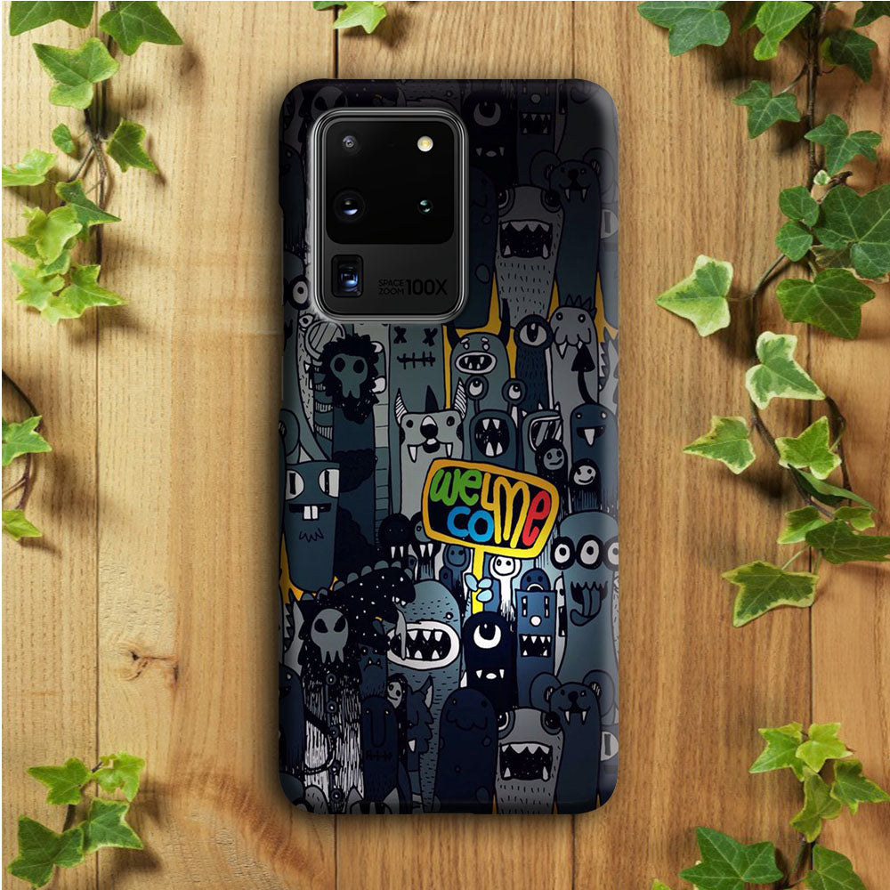 Doodle 003 Samsung Galaxy S20 Ultra Case