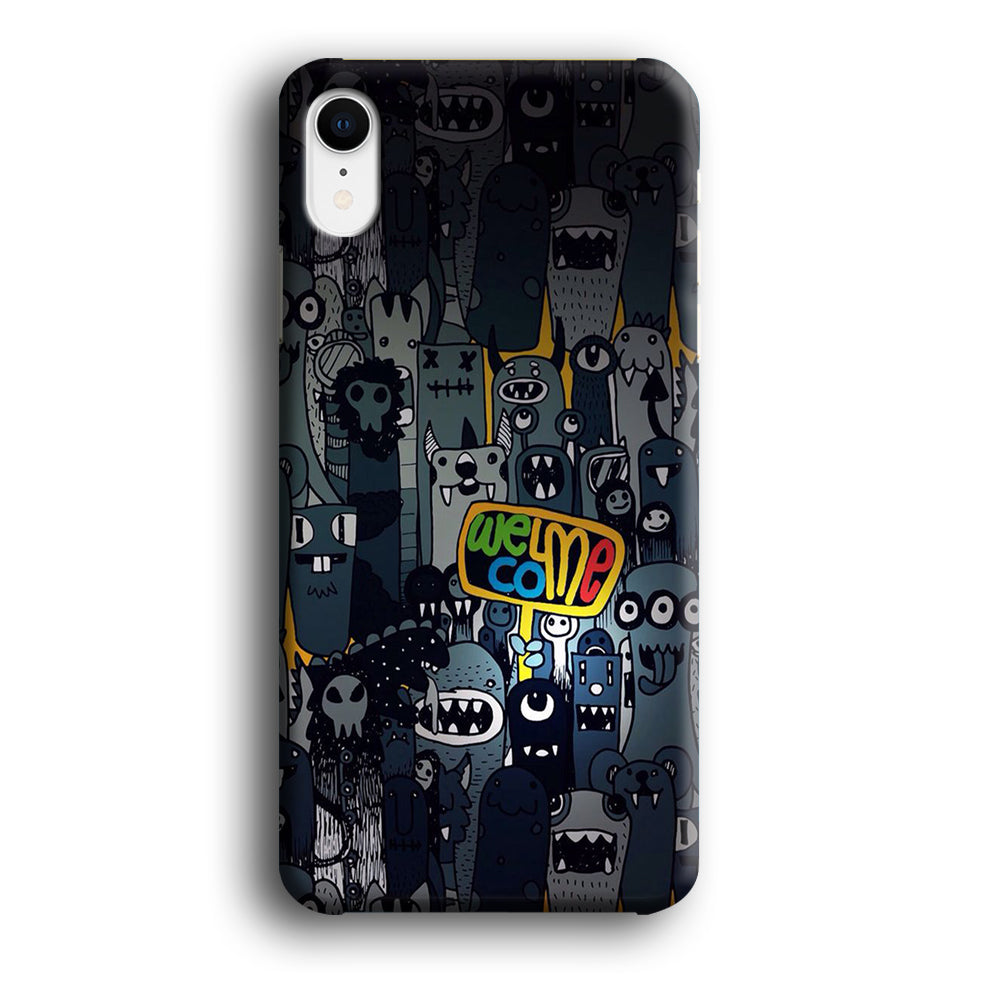 Doodle 003 iPhone XR Case