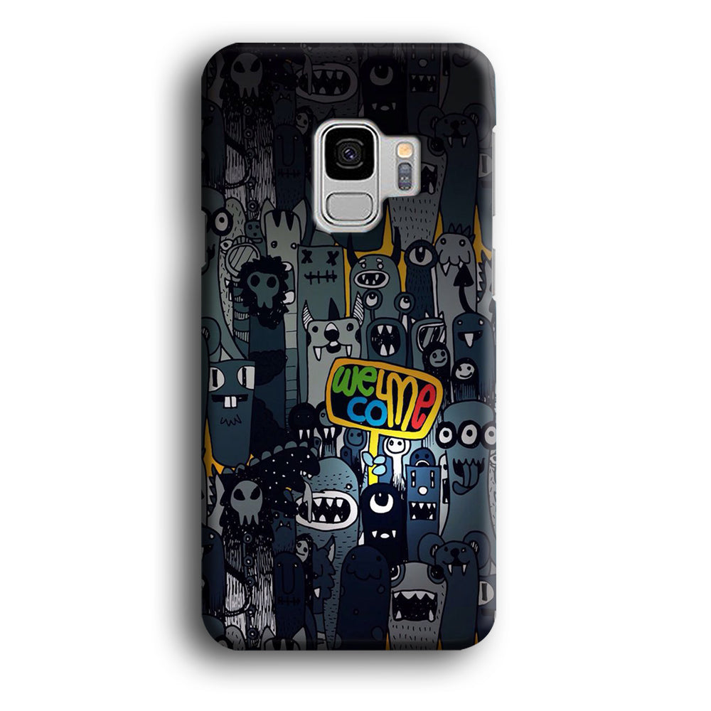 Doodle 003 Samsung Galaxy S9 Case