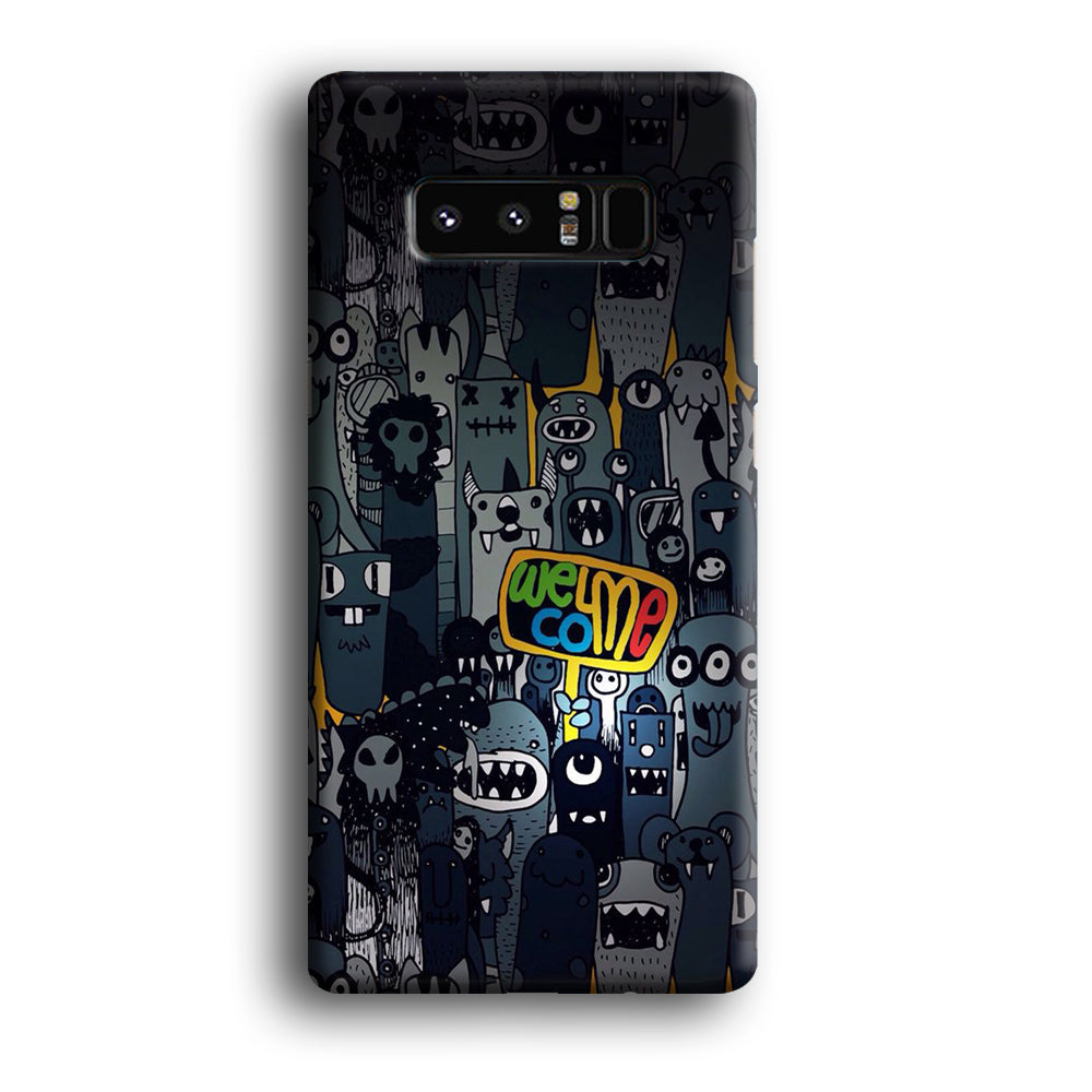 Doodle 003 Samsung Galaxy Note 8 Case