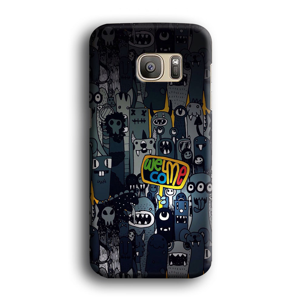 Doodle 003 Samsung Galaxy S7 Case