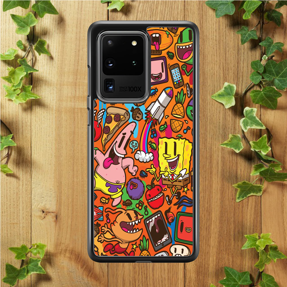 Doodle Art 005 Samsung Galaxy S20 Ultra Case