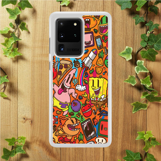 Doodle Art 005 Samsung Galaxy S20 Ultra Case