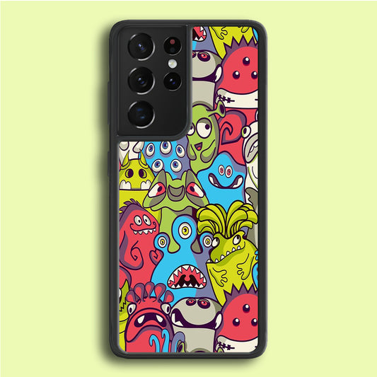 Doodle Art 006 Samsung Galaxy S21 Ultra Case