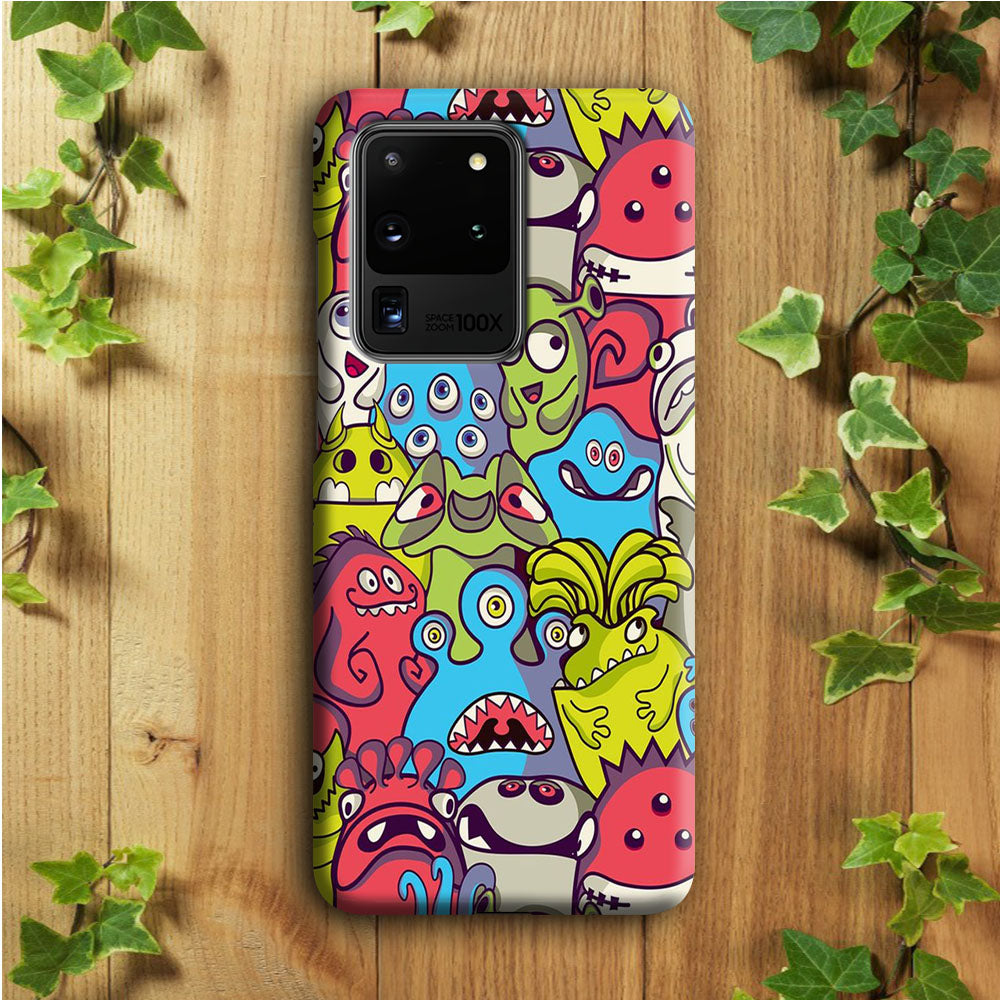 Doodle Art 006  Samsung Galaxy S20 Ultra Case