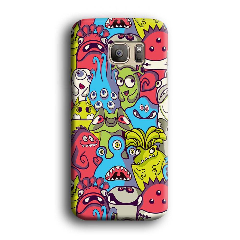 Doodle Art 006 Samsung Galaxy S7 Edge Case