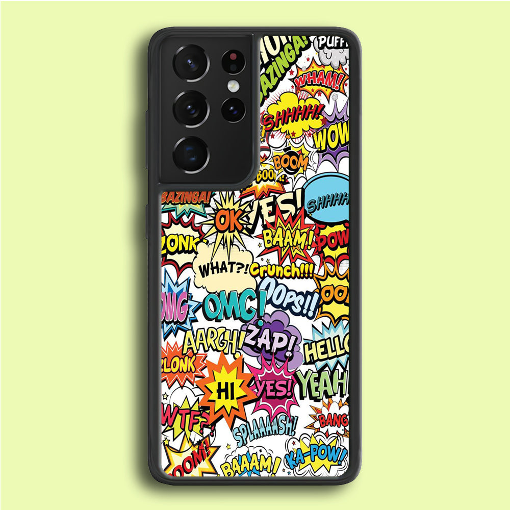 Doodle Art 011 Samsung Galaxy S21 Ultra Case