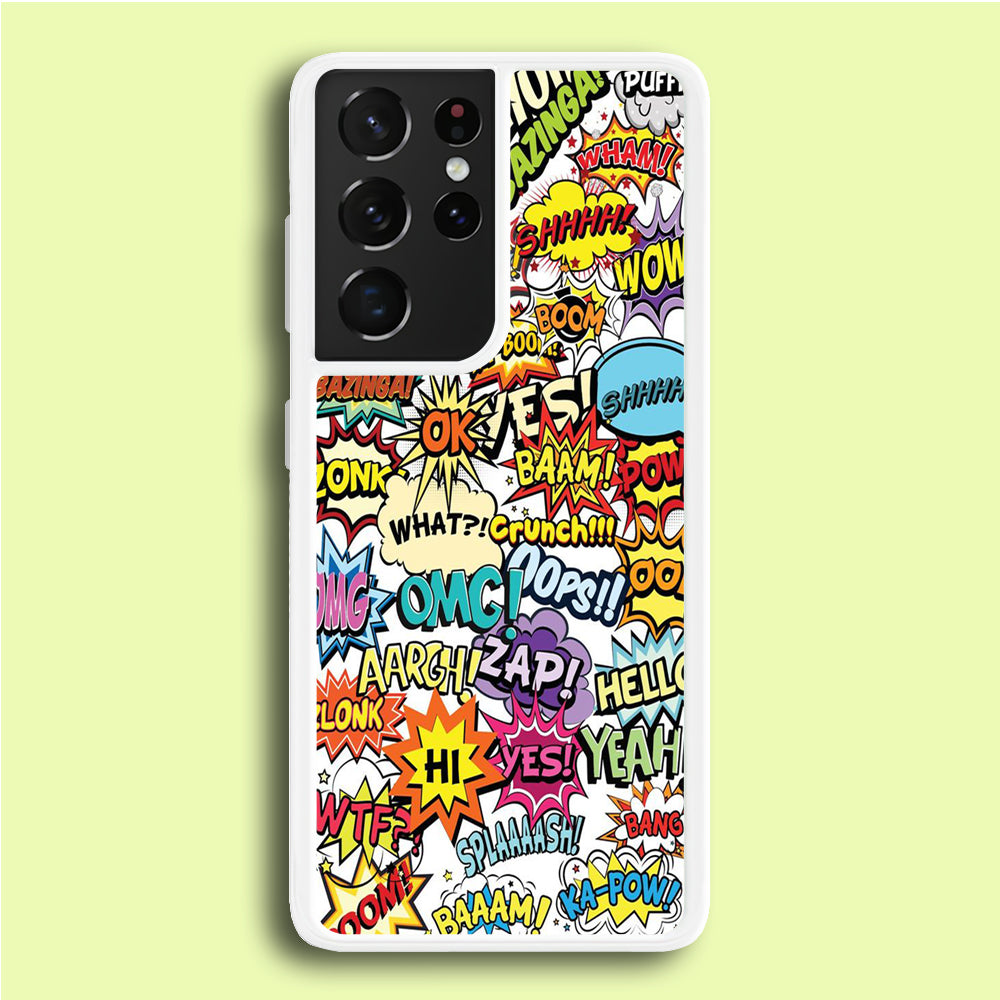 Doodle Art 011 Samsung Galaxy S21 Ultra Case