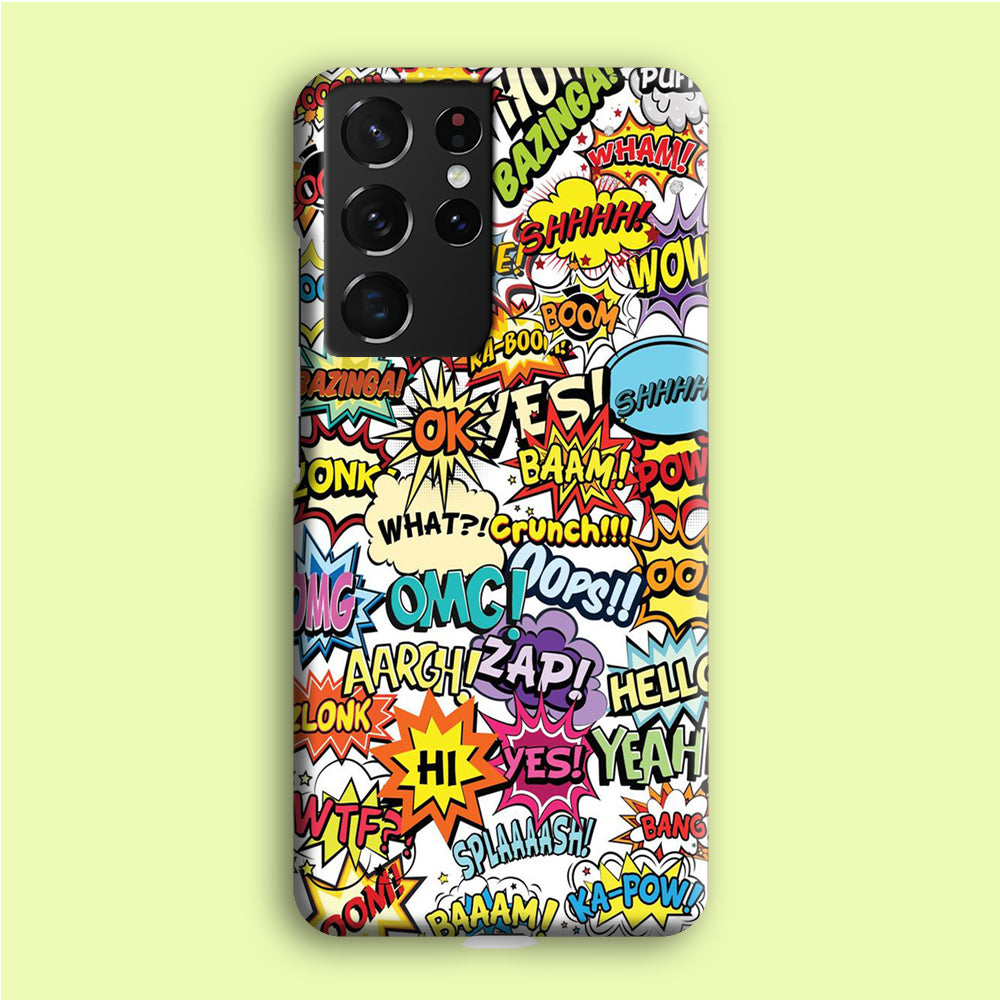 Doodle Art 011 Samsung Galaxy S21 Ultra Case