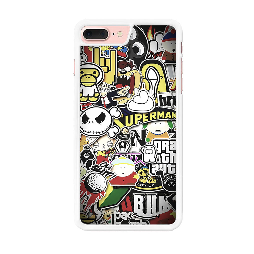 Doodle Art 014 iPhone 8 Plus Case