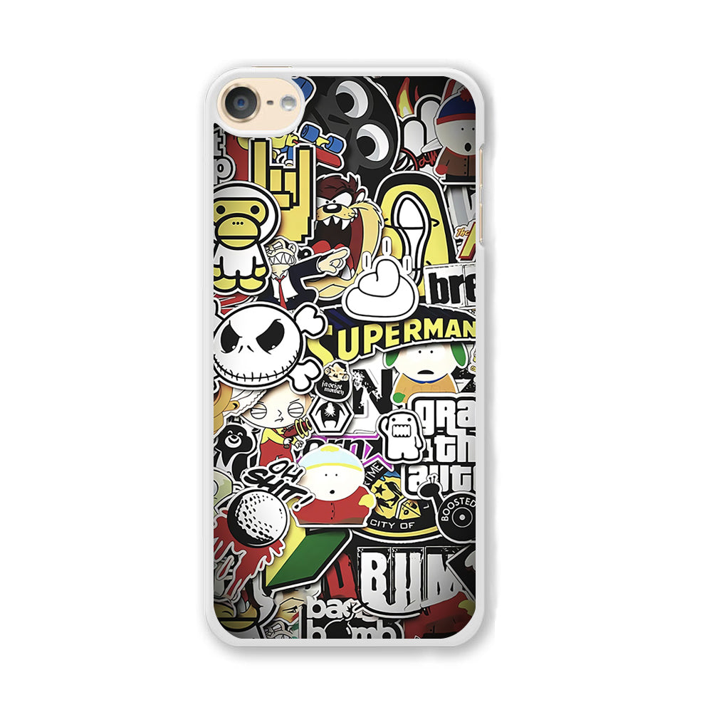 Doodle Art 014 iPod Touch 6 Case