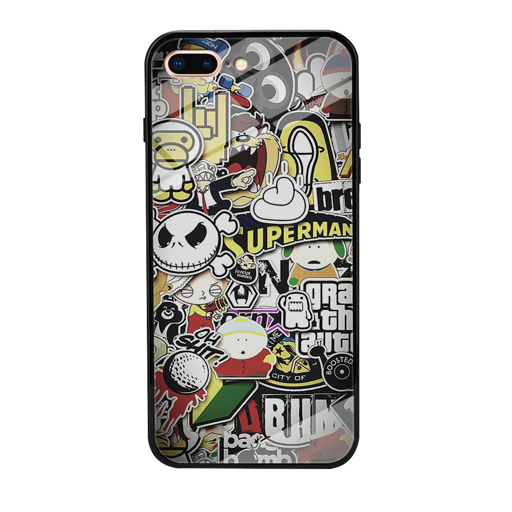 Doodle Art 014 iPhone 8 Plus Case