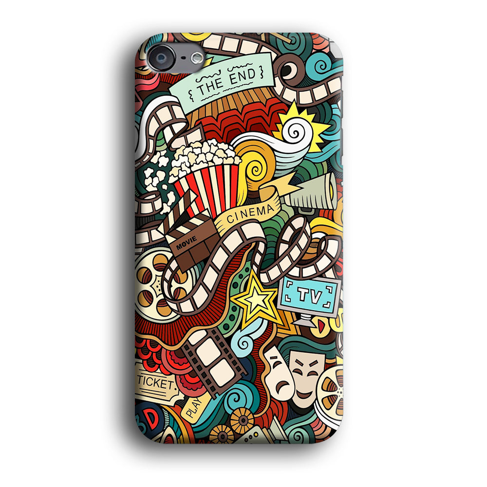 Doodle Movie Cinema iPod Touch 6 Case