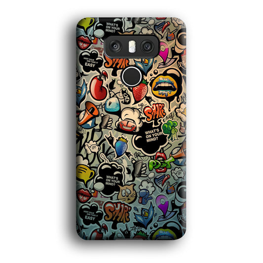 Doodle 004 LG G6 3D Case