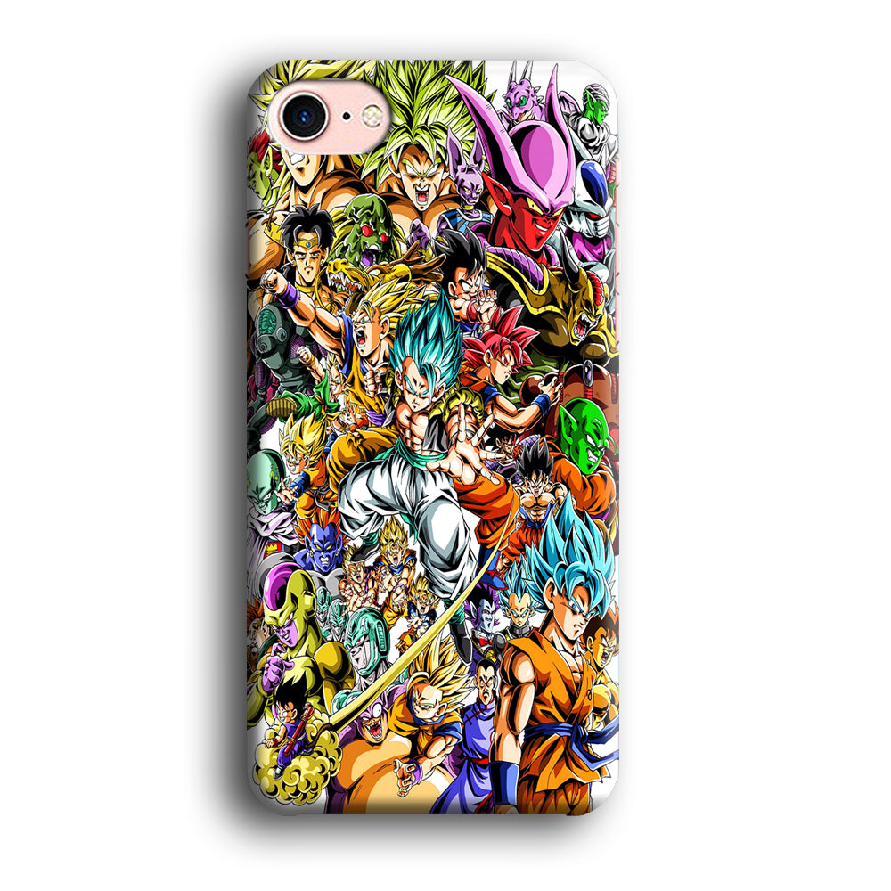 Dragon Ball Super Character iPhone 8 Case