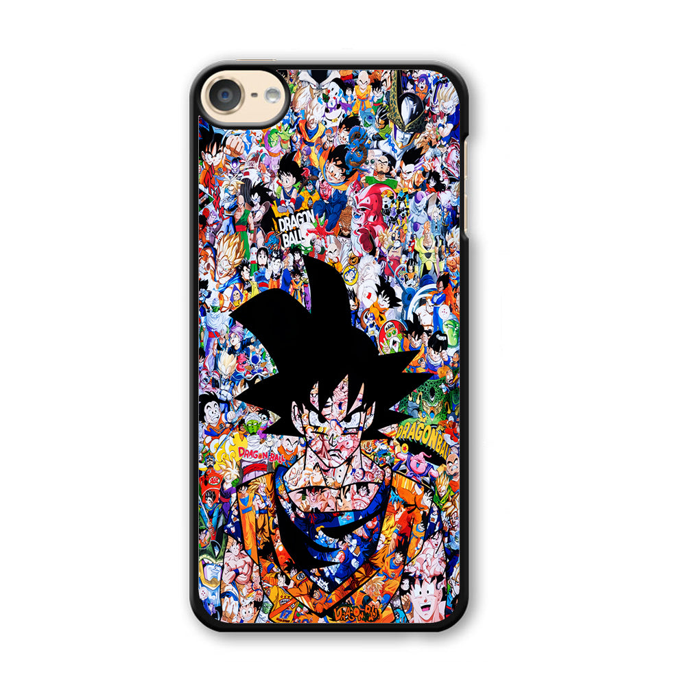 Dragon Ball Z Sticker Bomb iPod Touch 6 Case