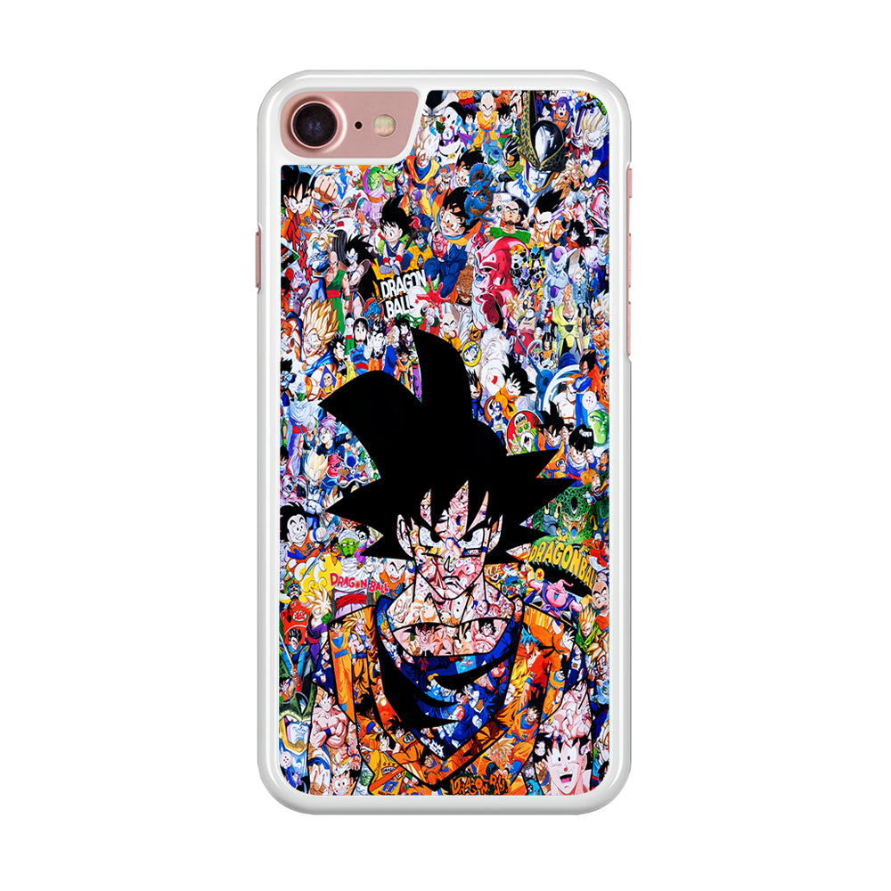 Dragon Ball Z Sticker Bomb iPhone SE 2020 Case