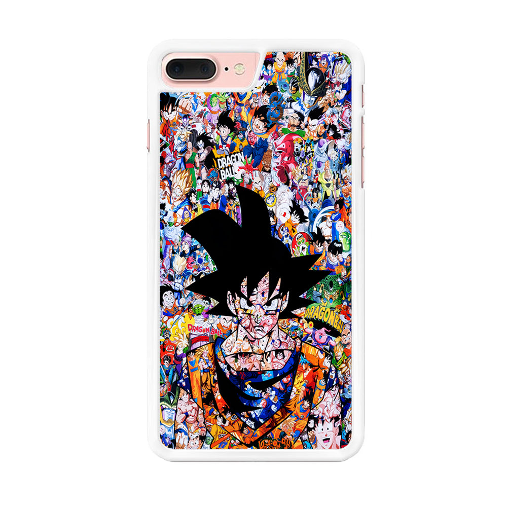 Dragon Ball Z Sticker Bomb iPhone 8 Plus Case