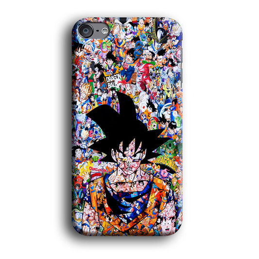 Dragon Ball Z Sticker Bomb iPod Touch 6 Case