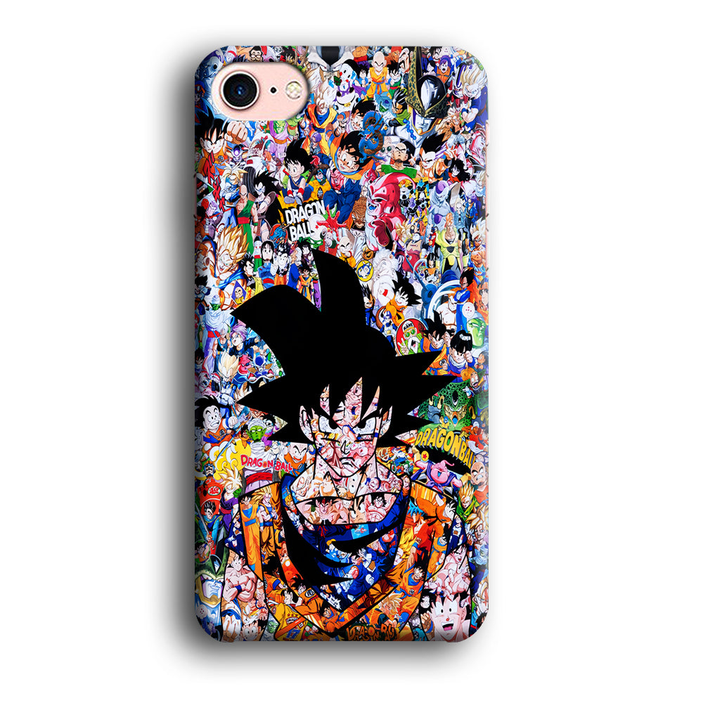 Dragon Ball Z Sticker Bomb iPhone SE 2020 Case