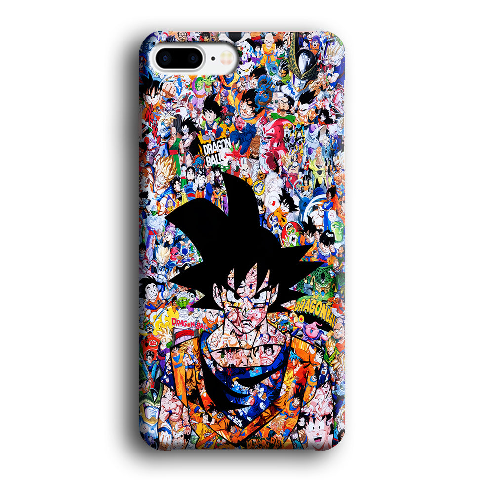 Dragon Ball Z Sticker Bomb iPhone 8 Plus Case