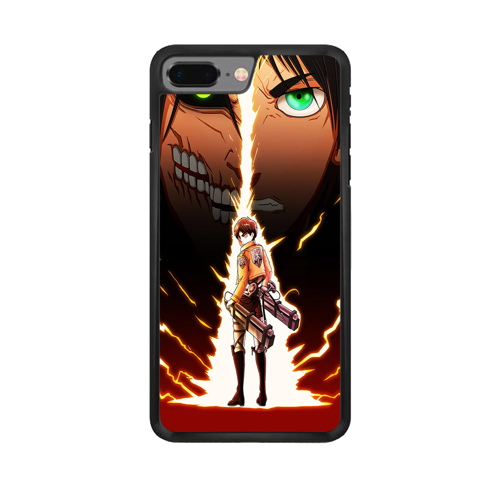 Eren and Survey Corps Team iPhone 8 Plus Case