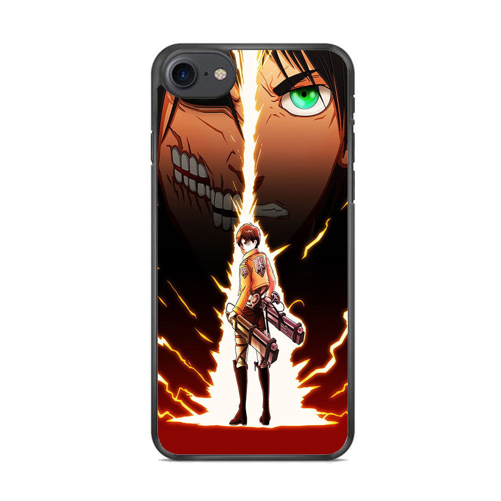 Eren Jeager Titan Shifter iPhone 8 Case