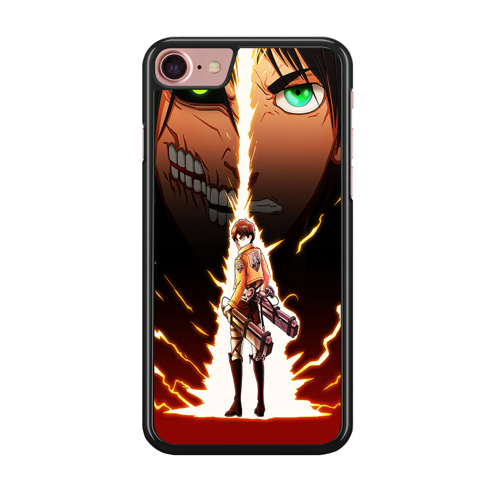 Eren Jeager Titan Shifter iPhone SE 2020 Case