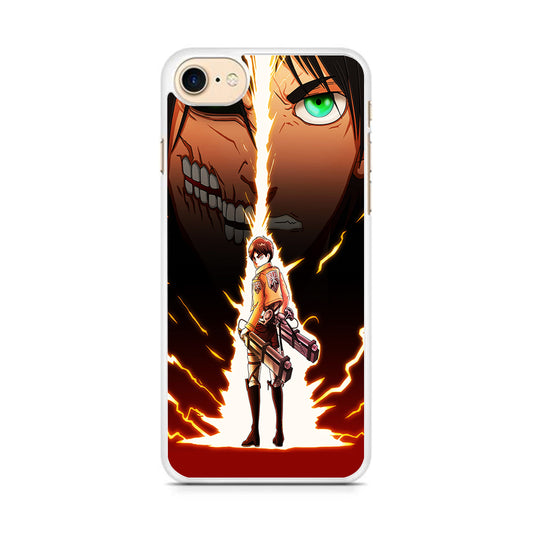 Eren Jeager Titan Shifter iPhone 8 Case