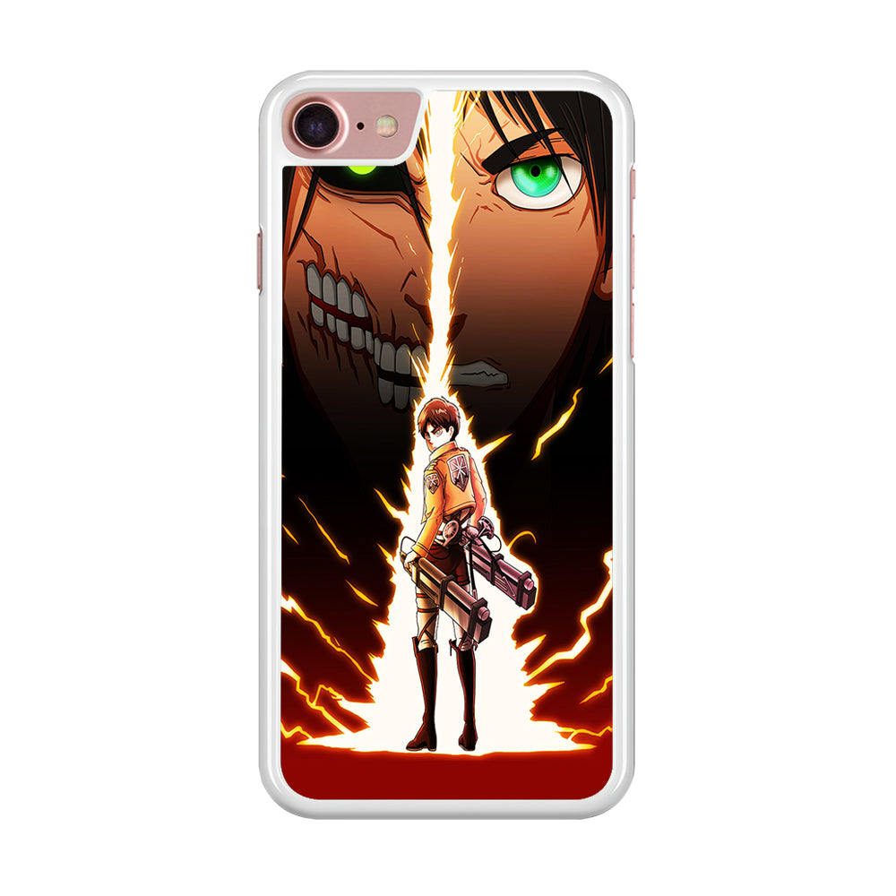 Eren Jeager Titan Shifter iPhone SE 2020 Case