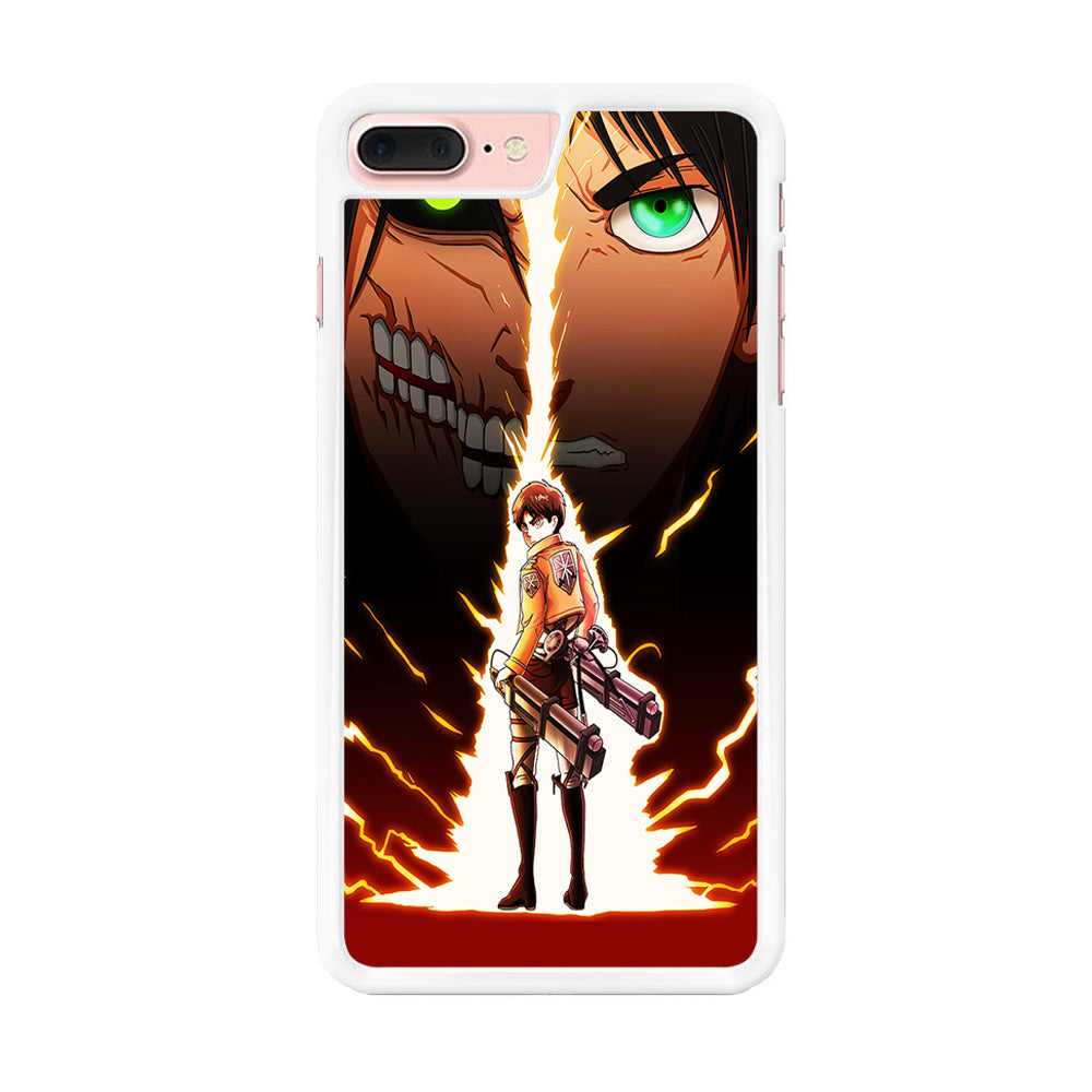 Eren and Survey Corps Team iPhone 8 Plus Case