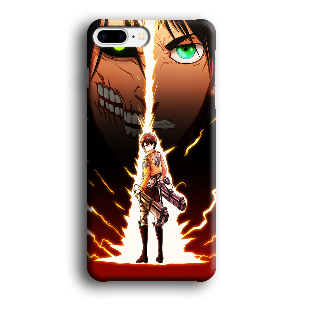 Eren and Survey Corps Team iPhone 8 Plus Case